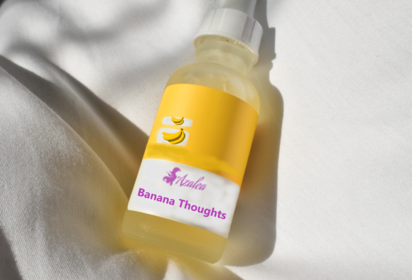 Banana Thoughts Organic hair oils Azalea let your hair bloom