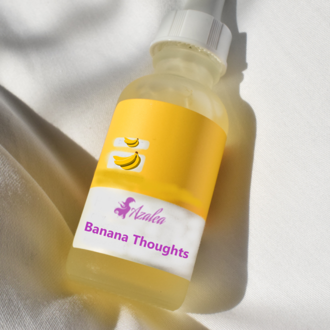 Banana Thoughts Organic hair oils Azalea let your hair bloom